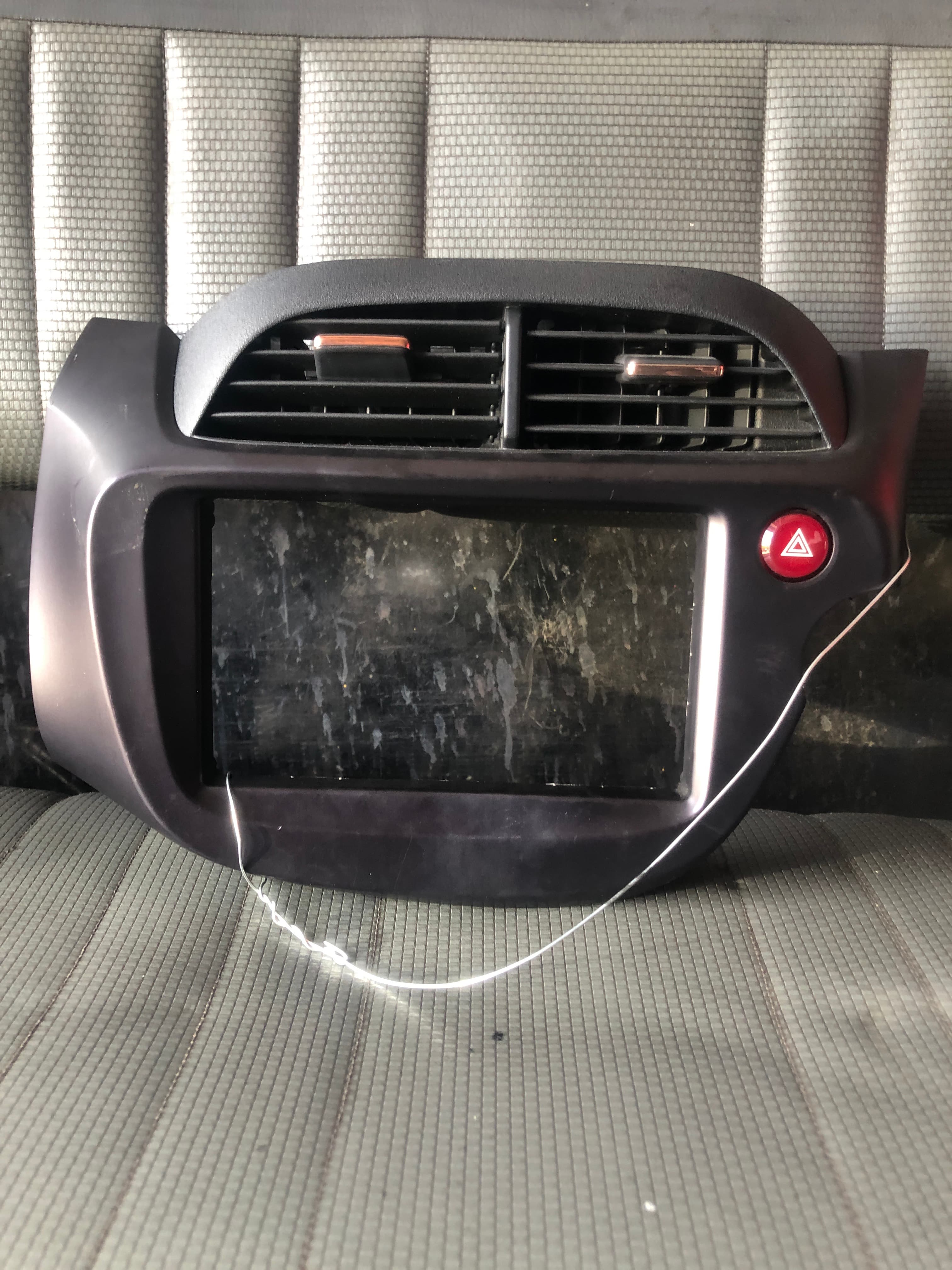 Careta de radio original para Honda Fit 2010-2013
