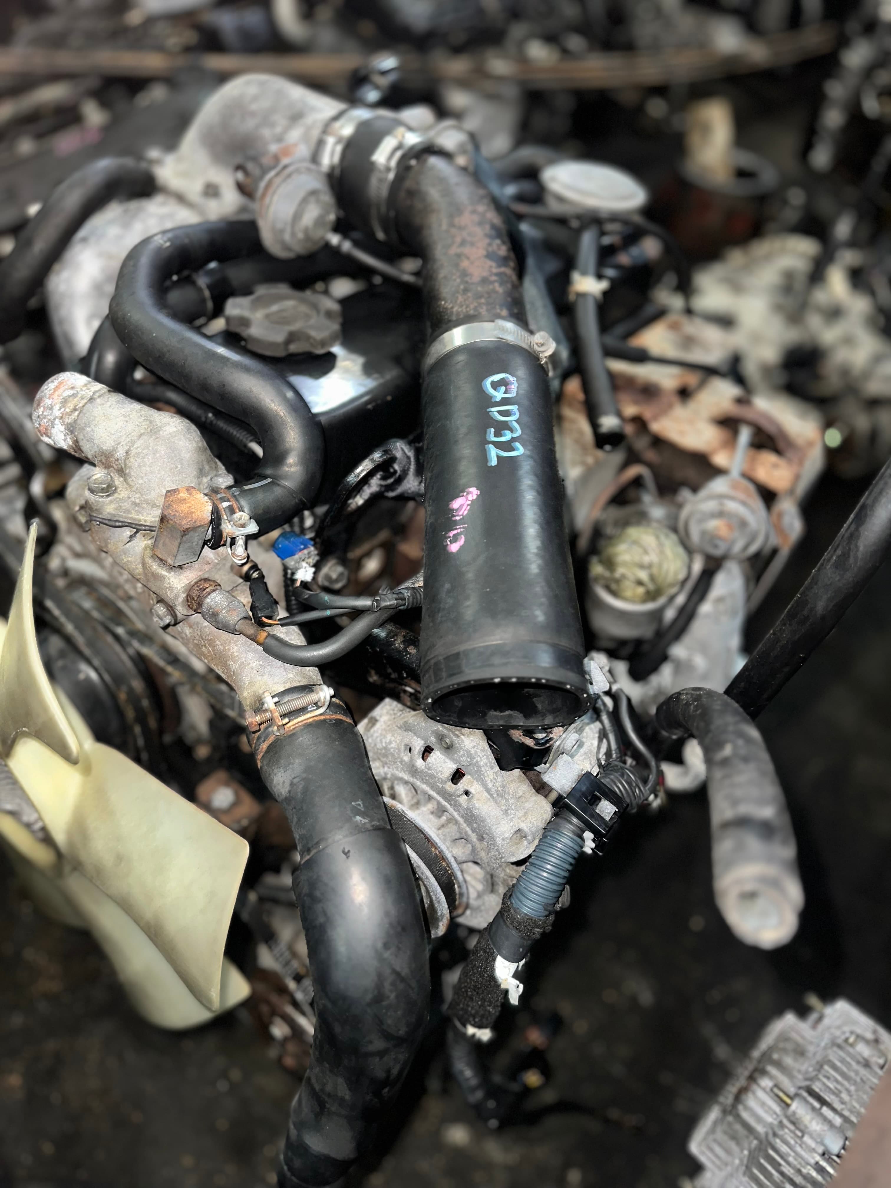 Motor Nissan QD32 Turbo 3.2L Diesel para Urvan, Caravan y Terrano